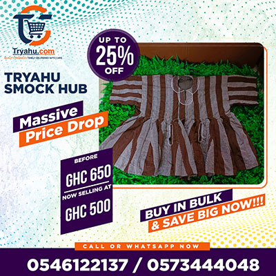 Premium Smocks Online | Traditional Ghana Fugu Tryahu